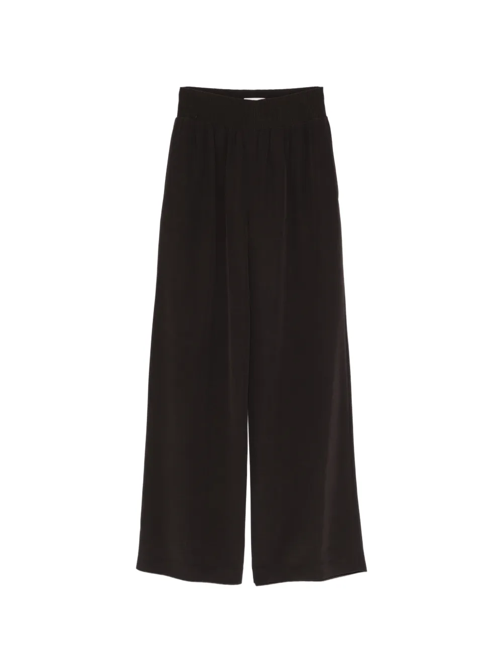 JOSEPH Nour twill satin trousers - Marrone