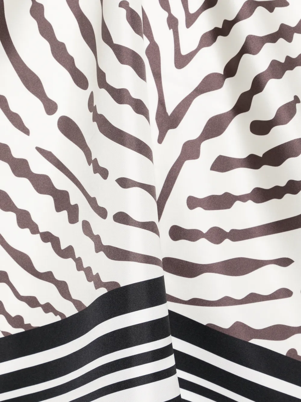  Joseph Large Saff Silk Scarf - White 