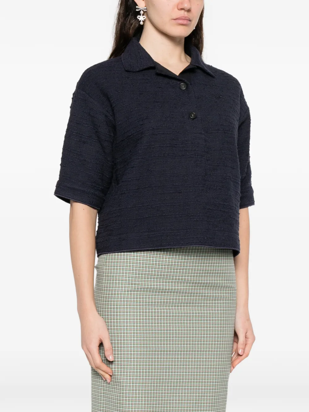  Nº21 Woven Blouse - Blue 