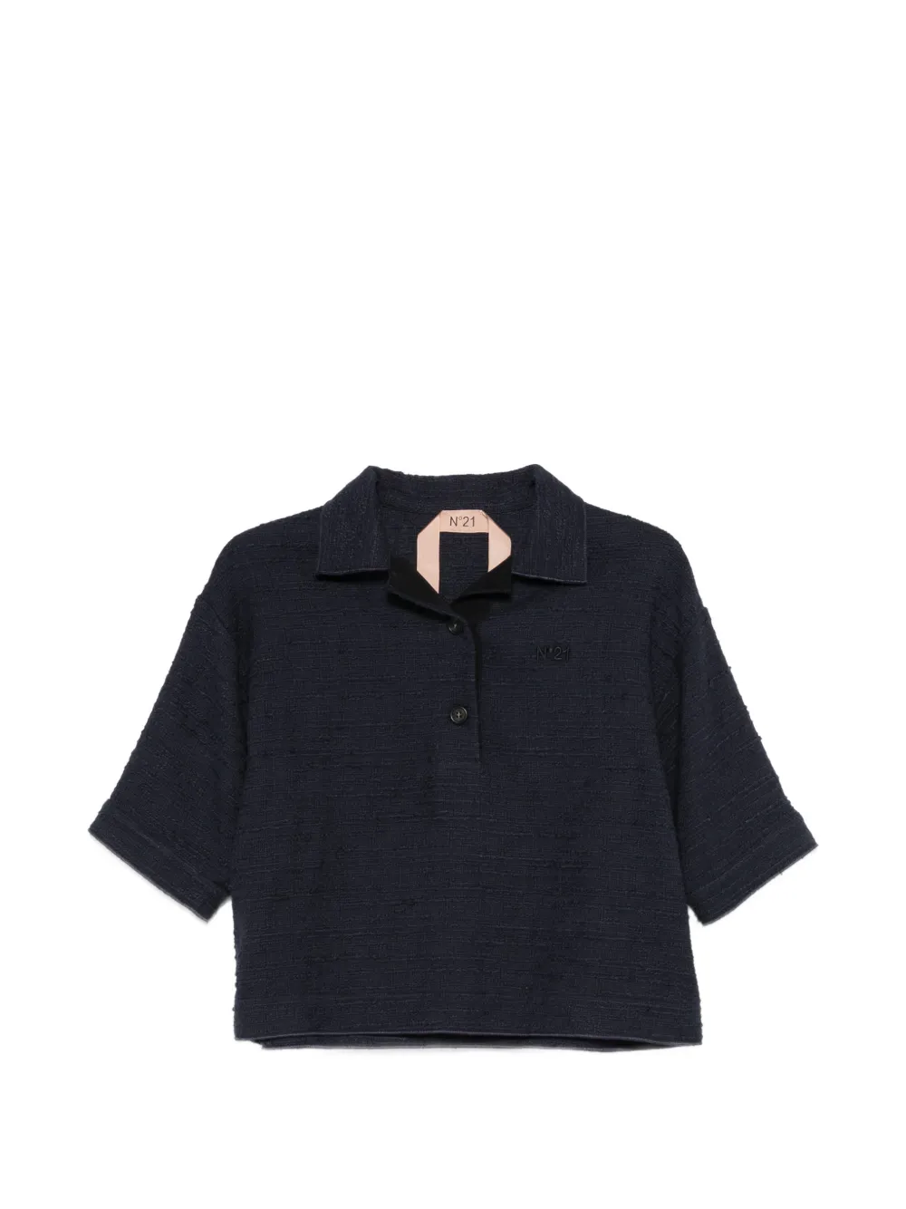 Nº21 woven blouse - Blu