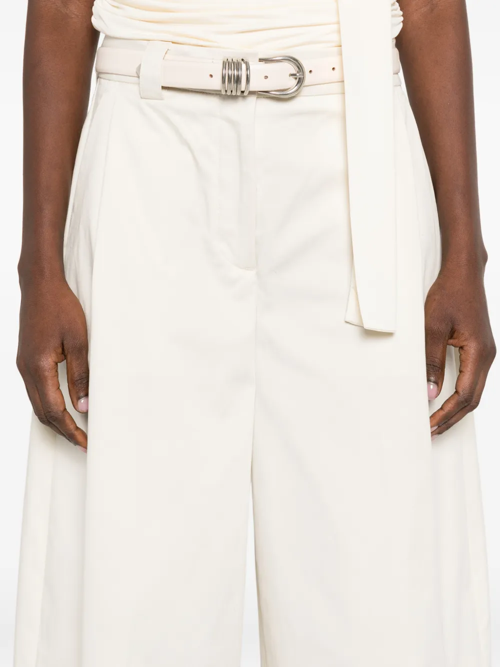 Dakota Pleated-Front Tailored Shorts