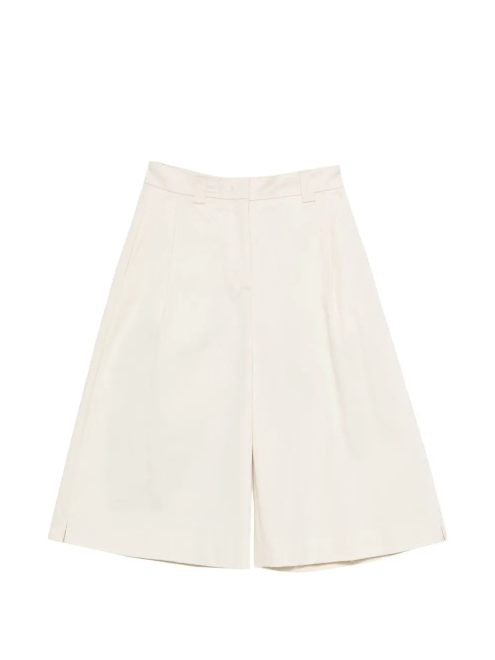 THELATEST Dakota pleated-front tailored shorts - Toni neutri