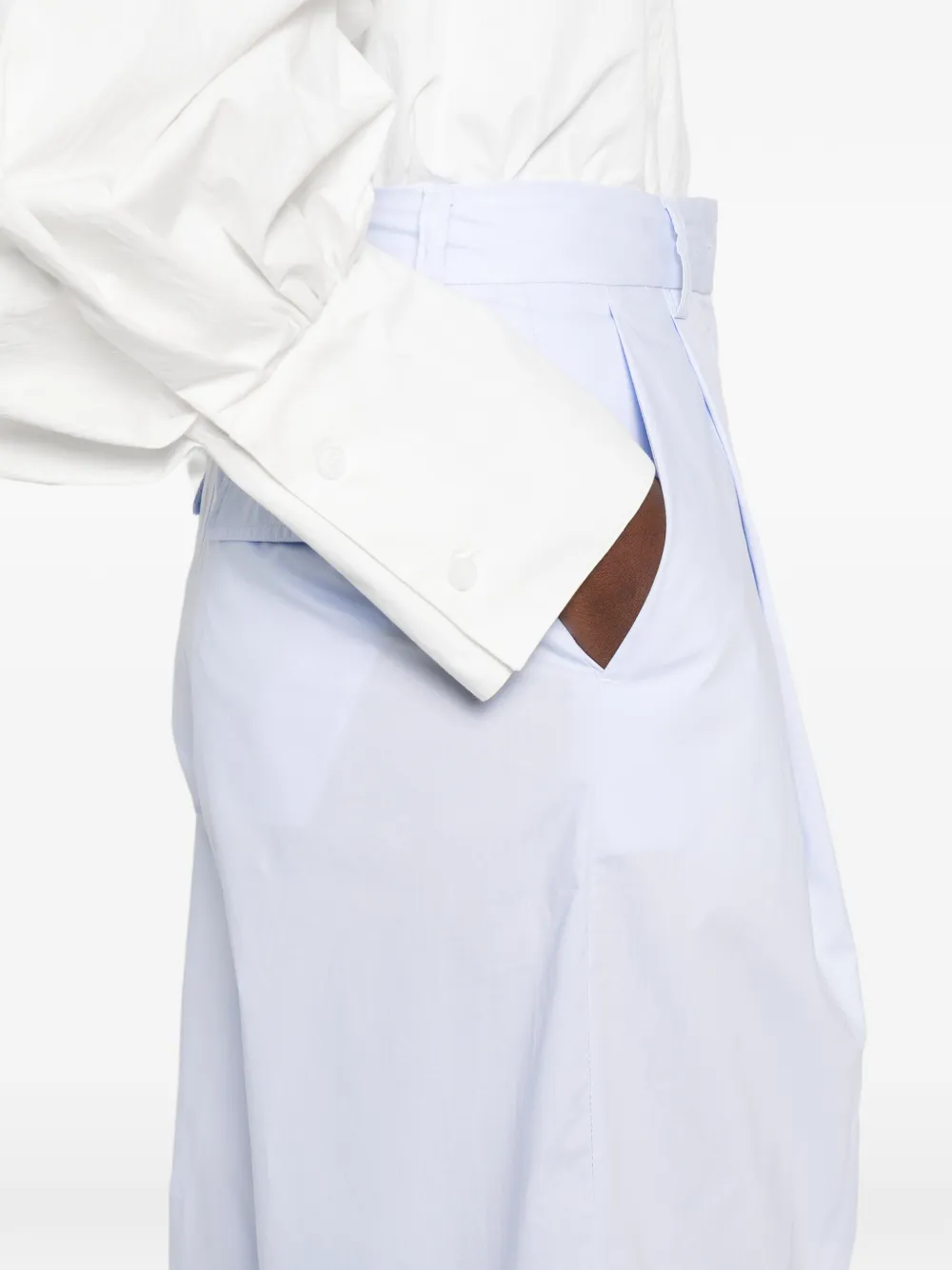 THELATEST Axel plooibroek Blauw