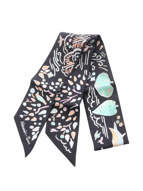 Hermès Pre-Owned Isola Di primavera silk scarf