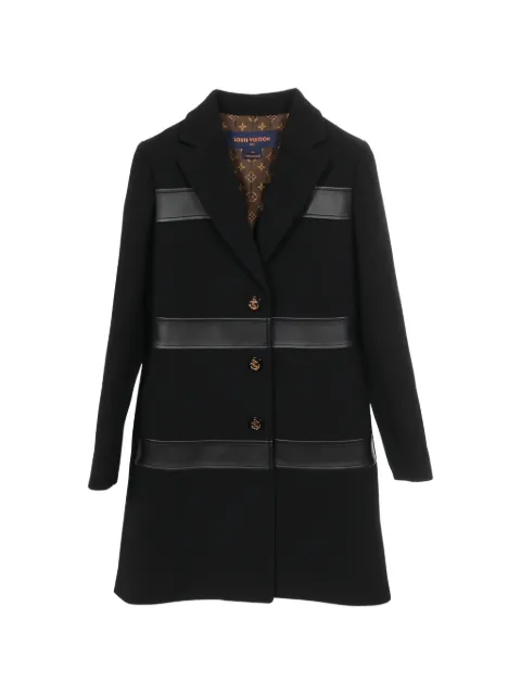 Louis Vuitton Pre-Owned 2010s Chester buttoned coat