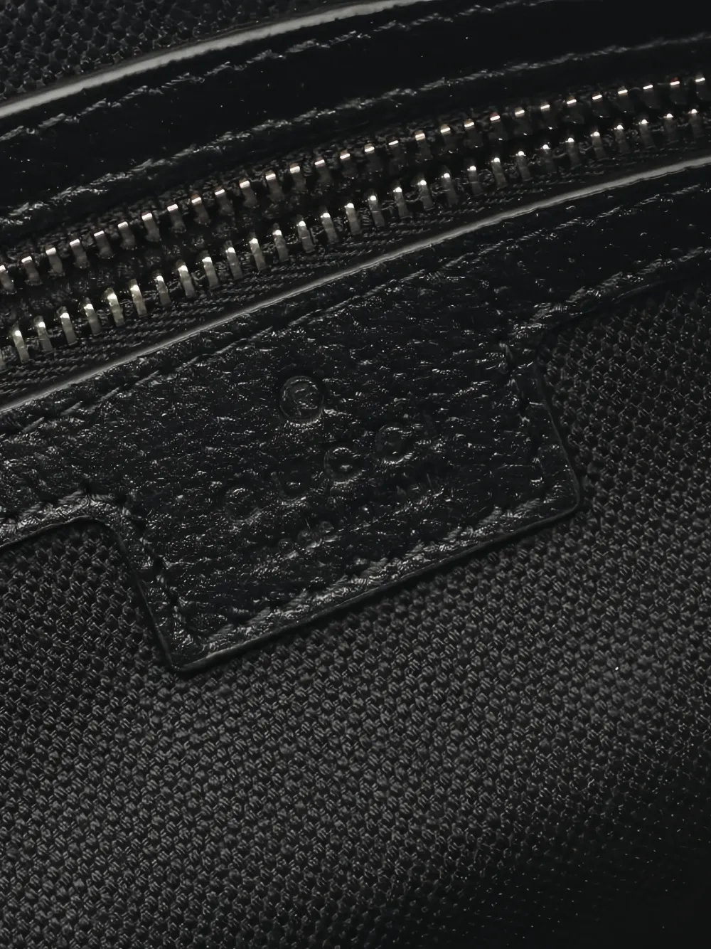 Gucci Pre-Owned 2020s GGパターン メッセンジャーバッグ | ブラック