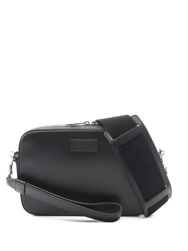 Gucci Pre-Owned 2020s GGパターン メッセンジャーバッグ | ブラック