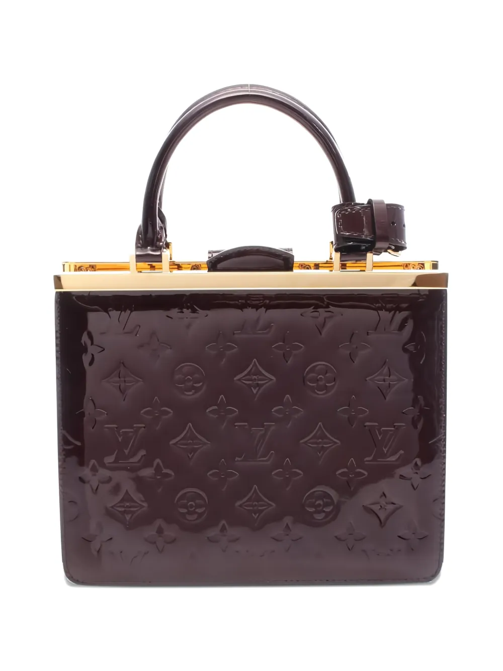 Louis Vuitton Pre-Owned 2012 PM Des monogram leather tote bag - Rosso