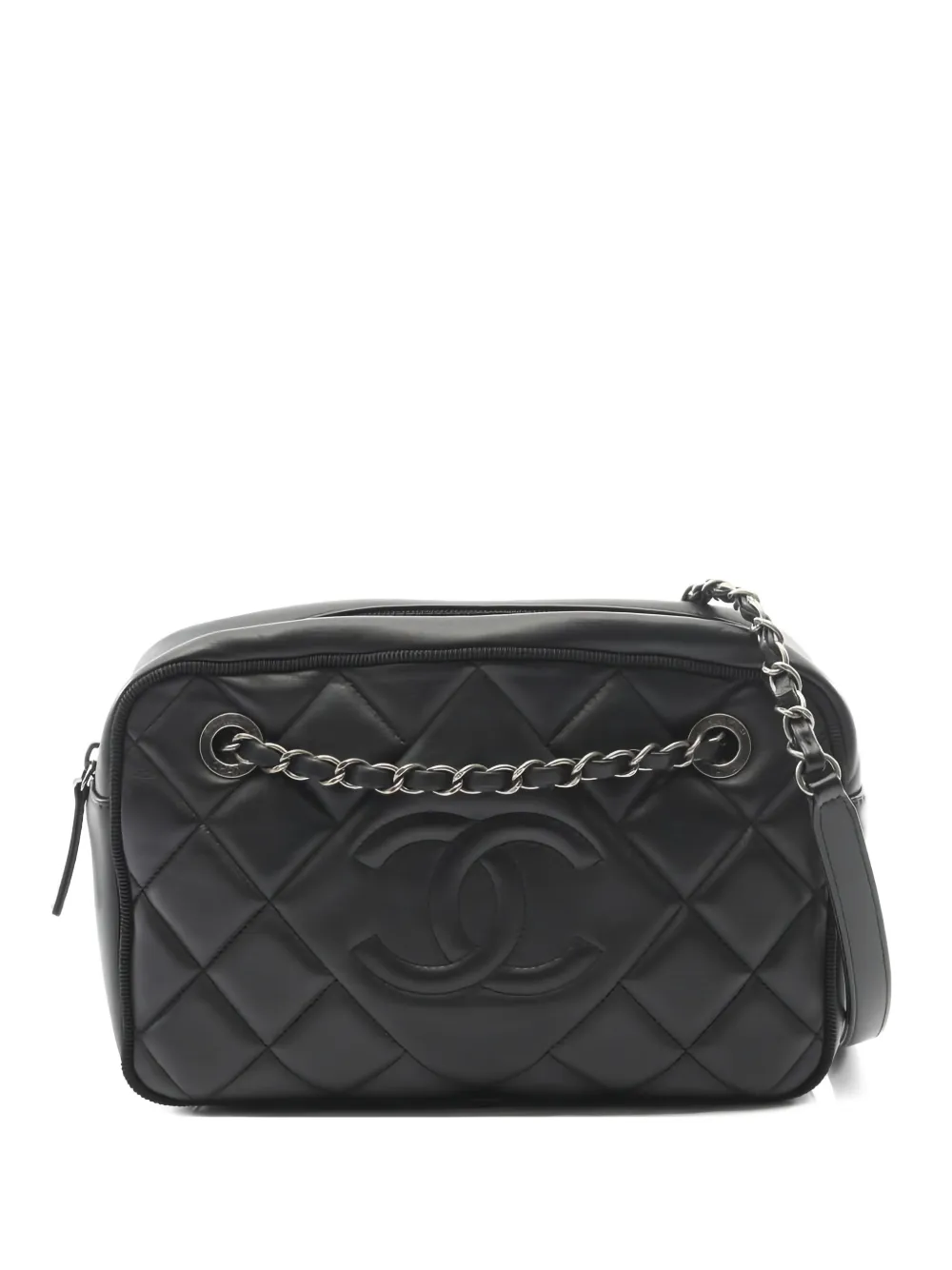 CHANEL Pre-Owned matelassé-quilting cross body bag - Nero