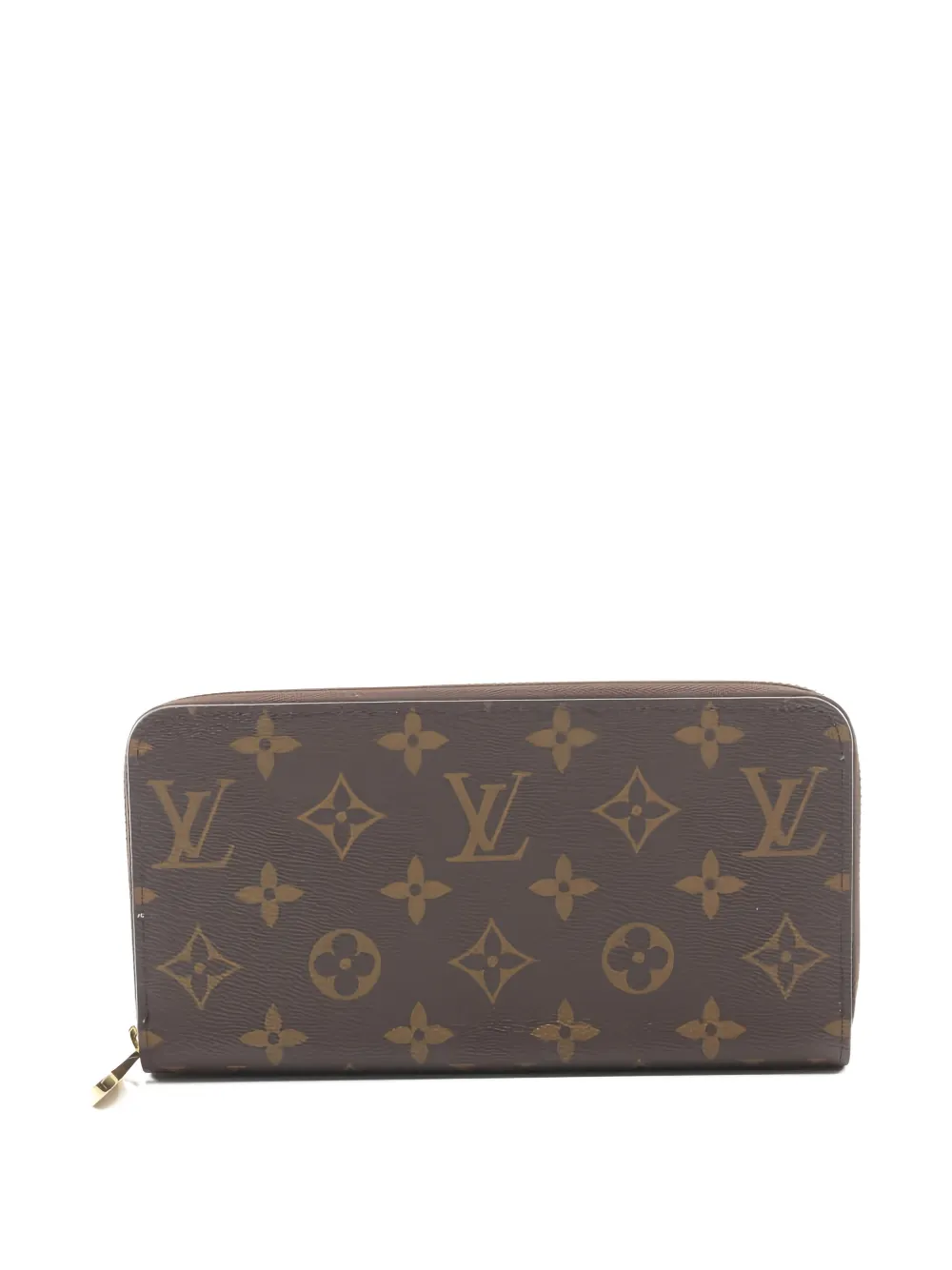 Louis Vuitton Pre-Owned 2021 monogram zip wallet - Marrone