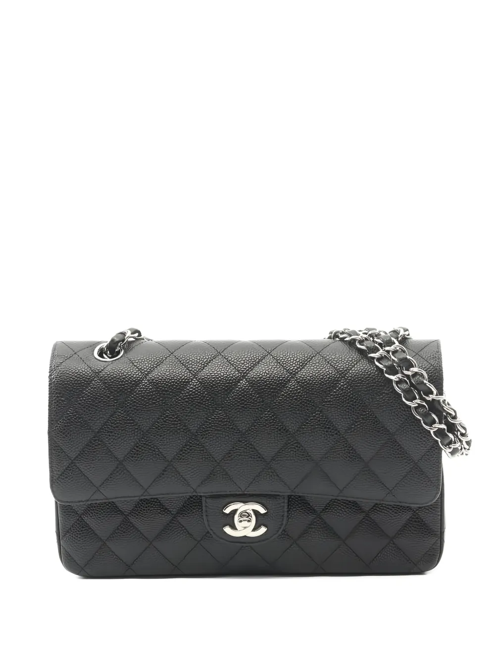 CHANEL Pre-Owned 2017-2018 Classic Flap Matelasse shoulder bag - Nero