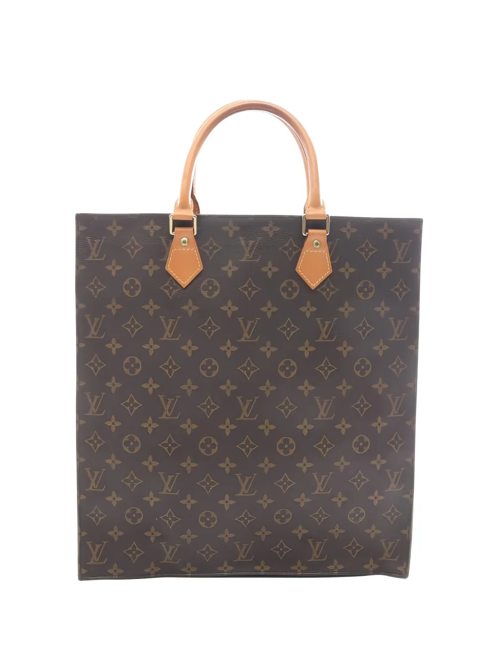 Louis Vuitton Pre-Owned 2002 Sac Plat Monogram tote bag - Marrone