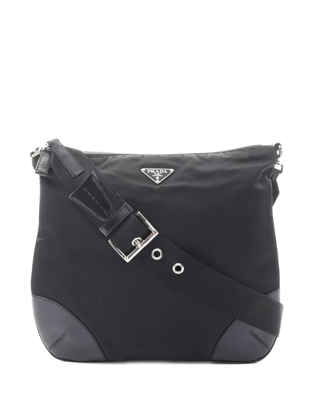 Prada Pre-Owned 2000s logo shoulder bag - Nero