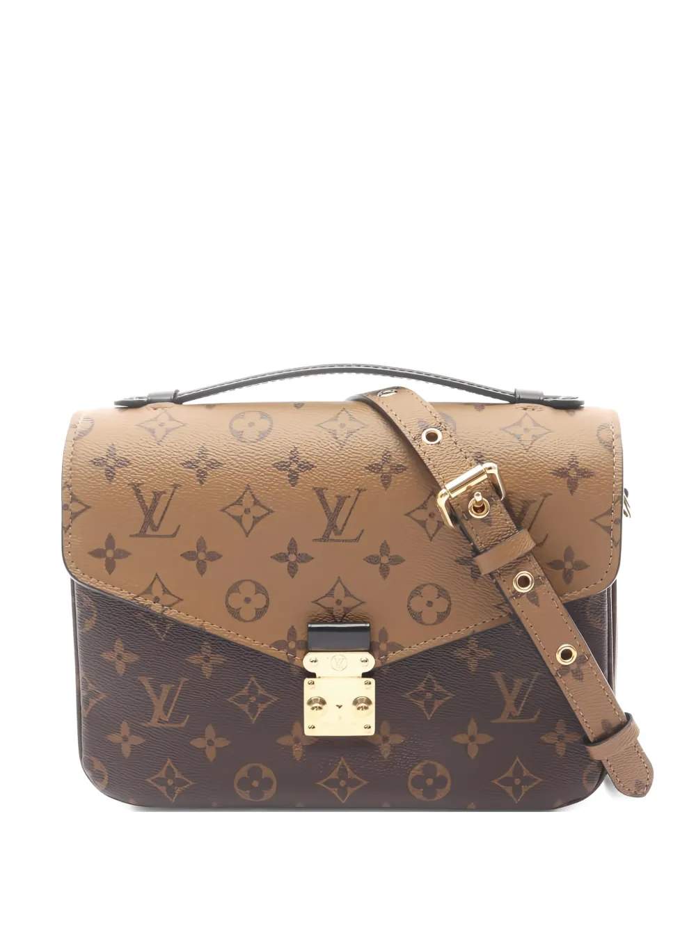 Louis Vuitton Pre-Owned 2010s MM Pochette Métis tote bag - Marrone