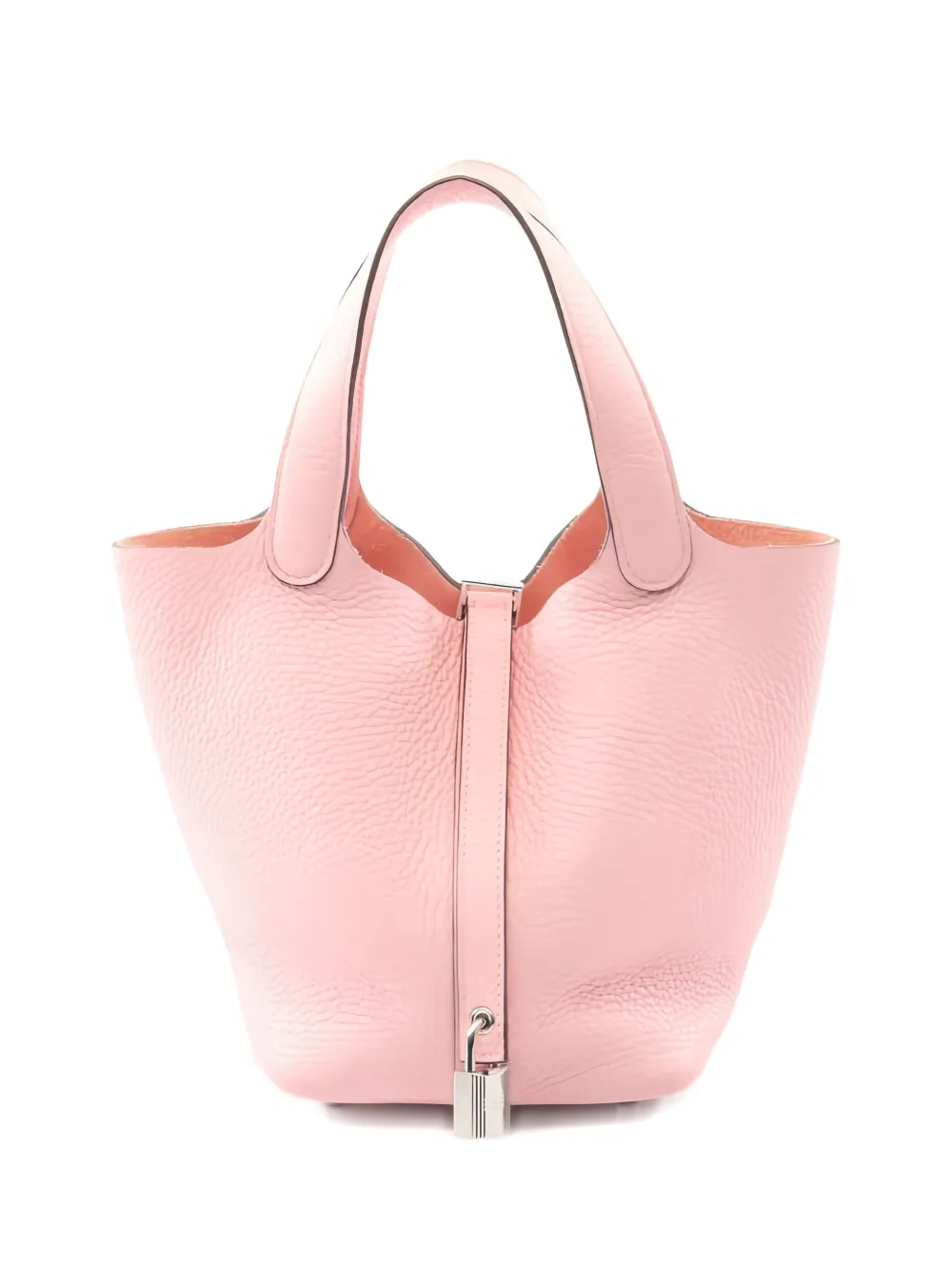 Hermès Pre-Owned 2021 Picotan Lock PM leather tote bag - Rosa