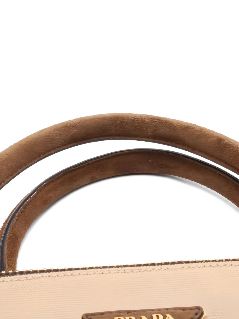 Canvas Suede Tote Bag