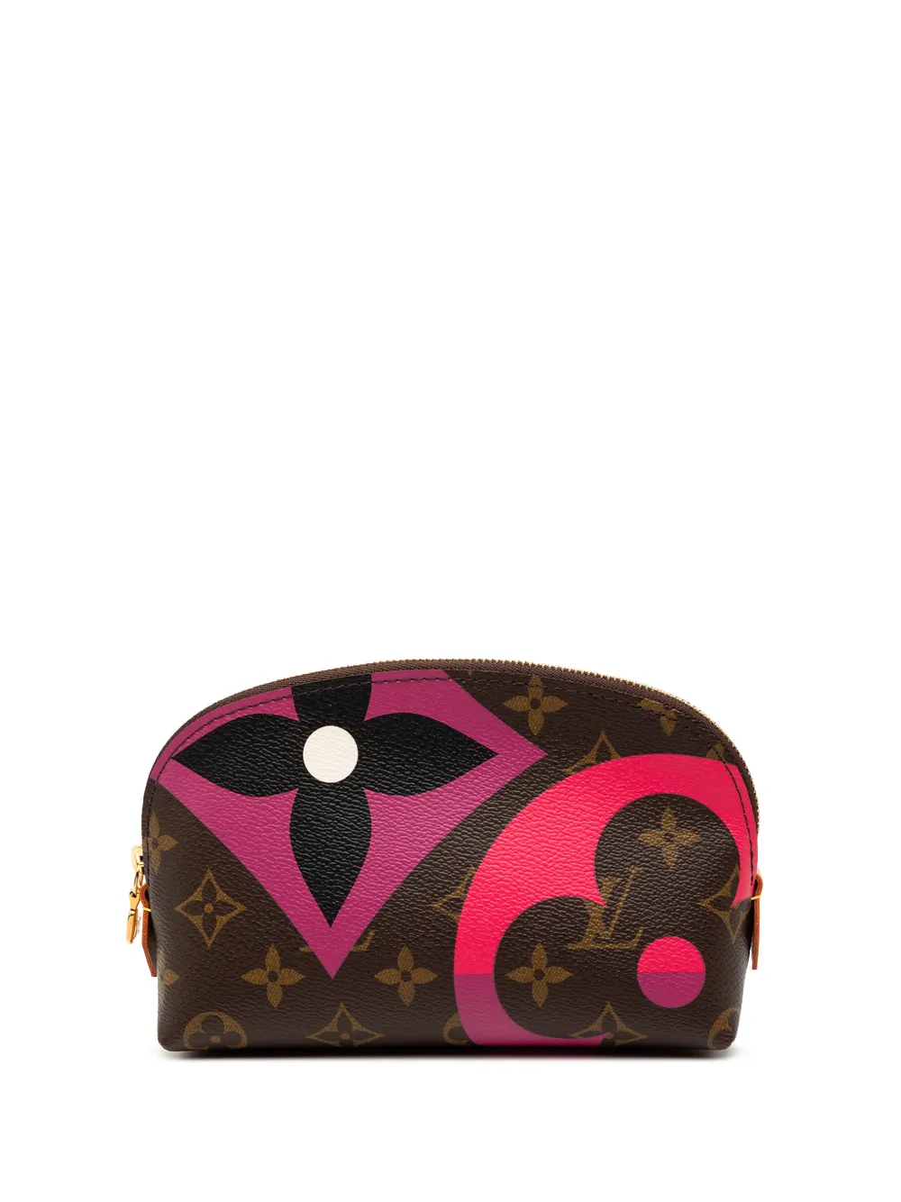 Louis Vuitton Pre-Owned 2020 Monogram Game On Cosmetic Pouch clutch bag - Marrone
