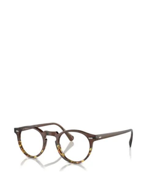 Oliver Peoples Gregory Peck round-frame glasses