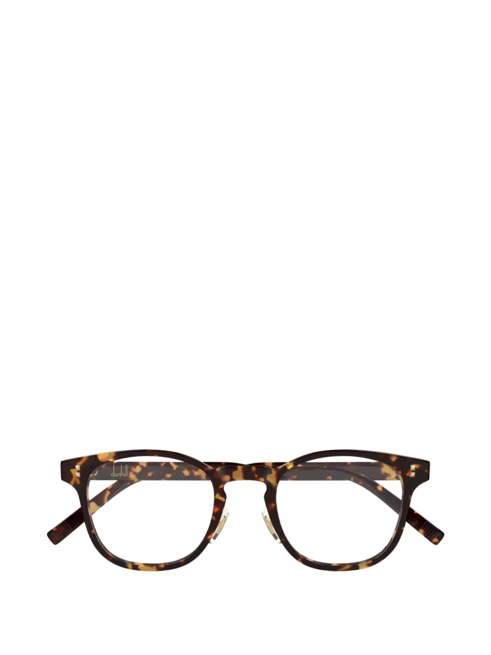 Dunhill round-frame glasses - Marrone