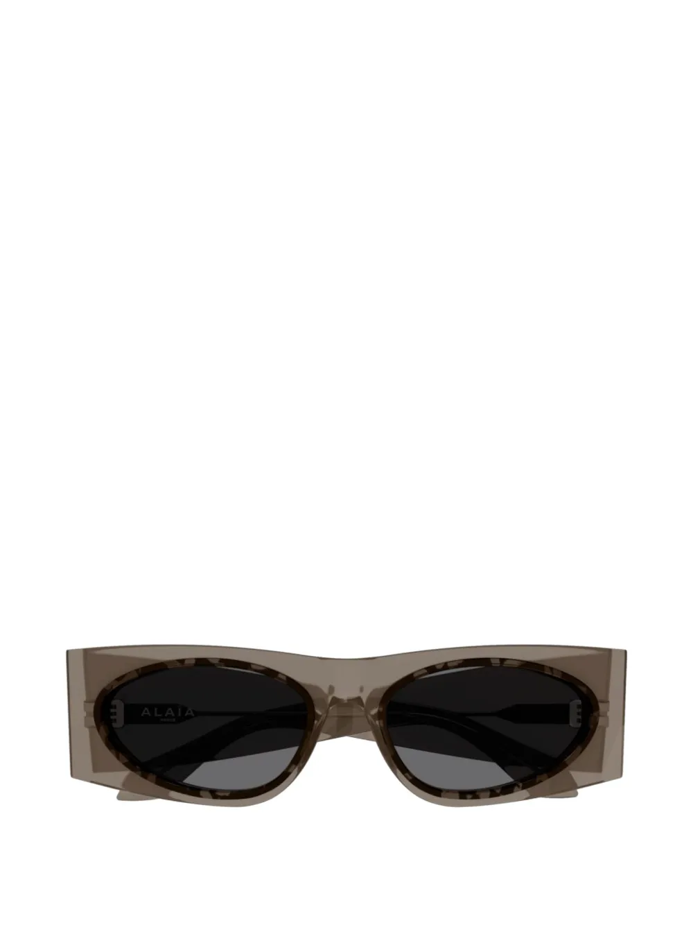 Alaia Eyewear Geometrische Sonnenbrille - Nude