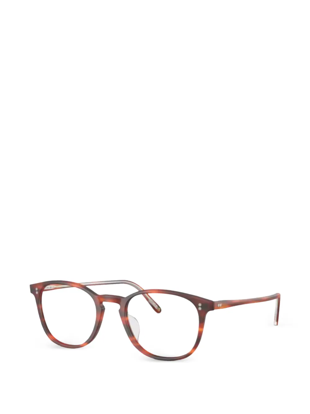Oliver Peoples round glasses - Marrone