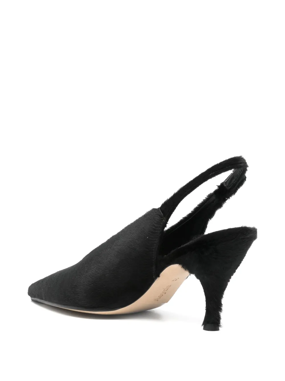  Aeyde Carla Slingback Pumps - Black 