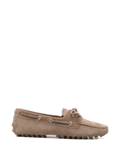 Tod's Gommino eyelet-detail loafers