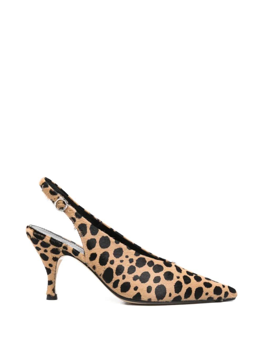 Aeyde Carla pumps met dierenprint Beige