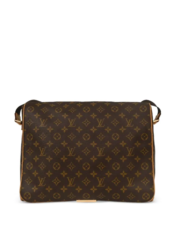 Louis Vuitton Pre-owned 2005 Monogram Abbesses Messenger Bag in Brown