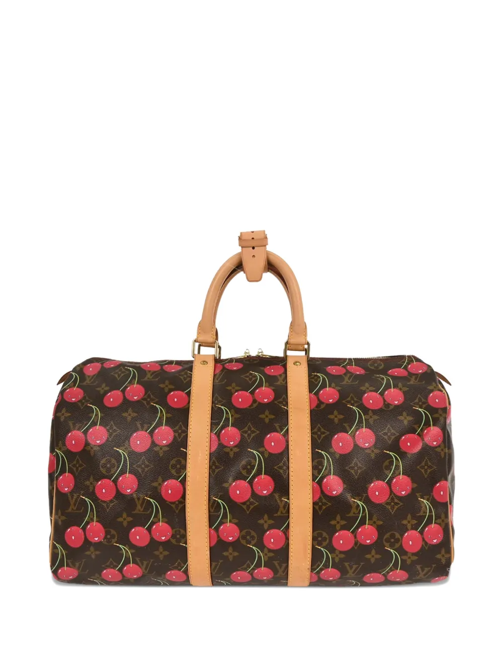 Louis Vuitton Pre-Owned Borsone 45 Keepall Louis Vuitton x Takashi Murakami 2005 - Marrone