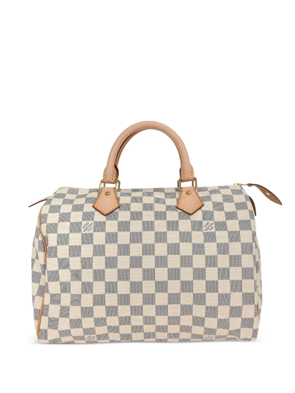 Louis Vuitton Pre-Owned Borsa tote Speedy Damier Azur 30 2009 - Bianco
