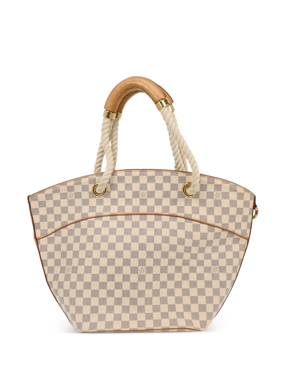 Louis Vuitton Pre-Owned Borsa tote GM Pampelonne Damier Azur 2006 - Bianco