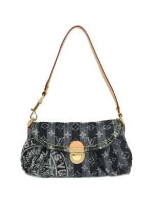 Louis Vuitton Pre-Owned 2006 Mini Pleaty Raye Denim Tote Bag