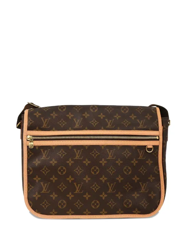 Louis Vuitton Pre-owned 2009 Bosphore GM Monogram Cross Body Bag in Brown