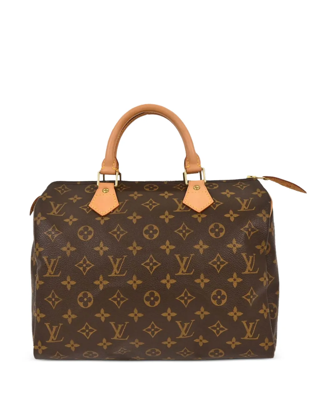 Louis Vuitton Pre-Owned 2003 Speedy 30 Monogram Handtasche mit Henkel - Braun