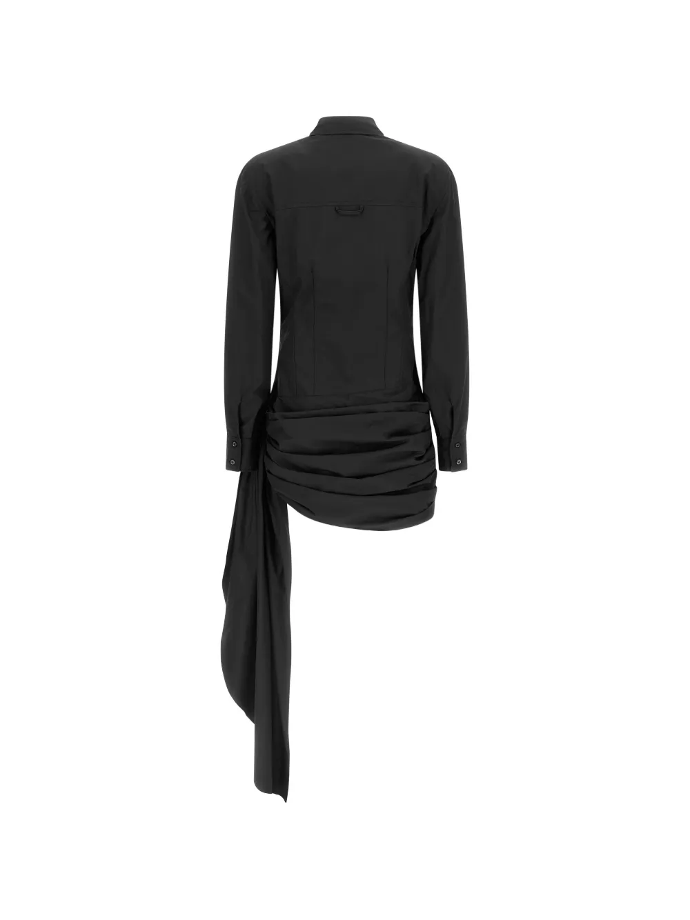 Giuseppe Di Morabito bustier draped mini dress - Zwart