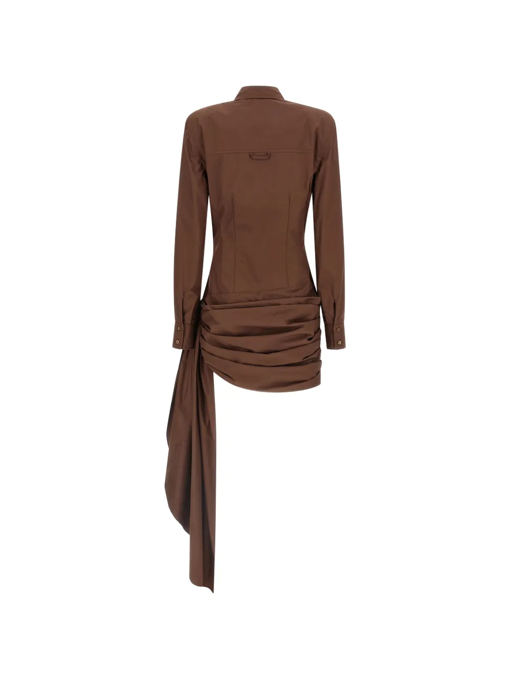 Giuseppe Di Morabito bustier draped mini dress - Bruin