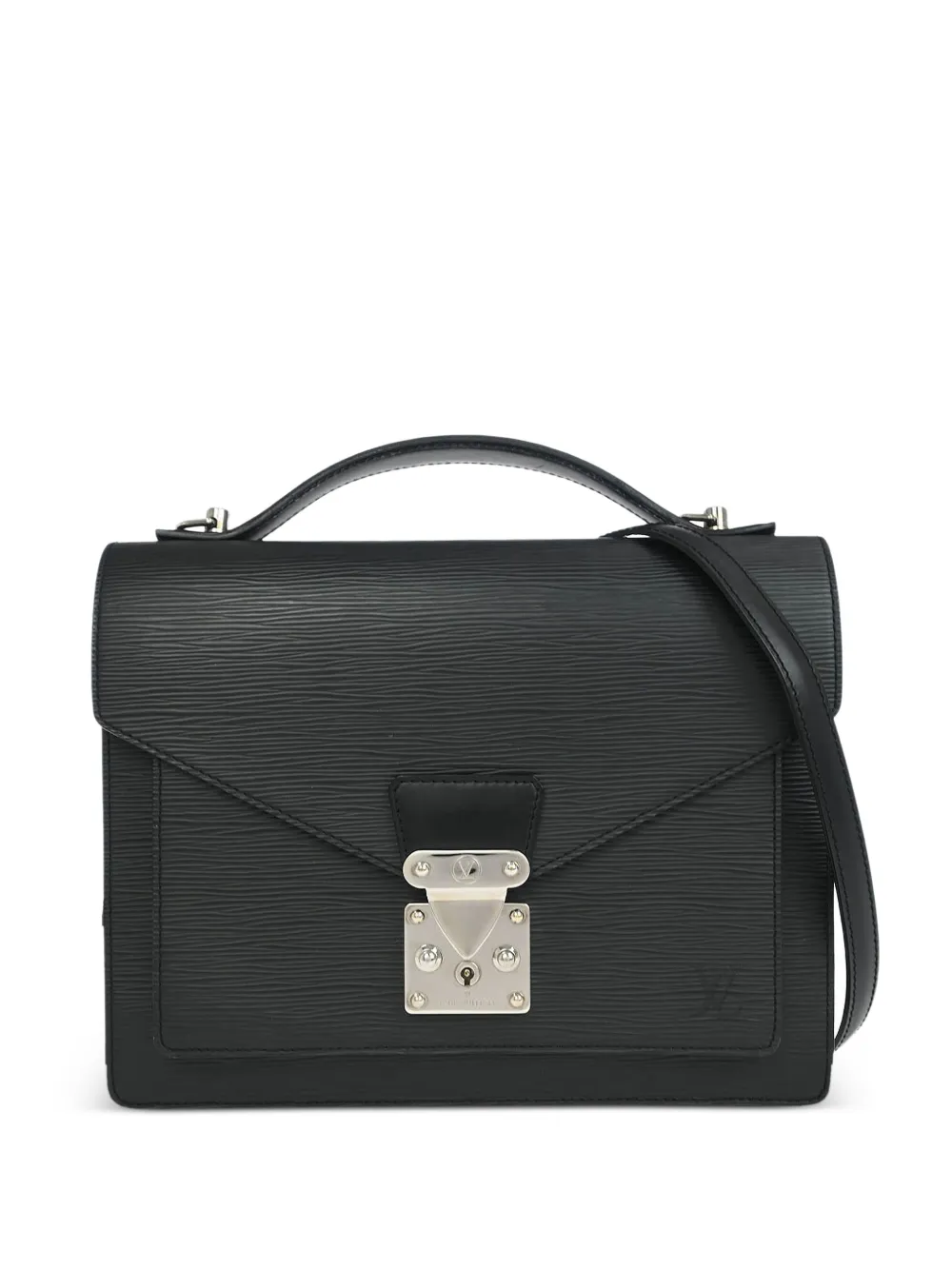 Louis Vuitton Pre-Owned Borsa tote 28 Monceau Épi 2006 - Nero