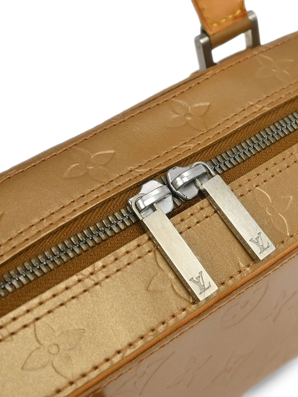 Louis Vuitton Pre-Owned 2003 MM Shelton shopper met monogram-reliëf Bruin