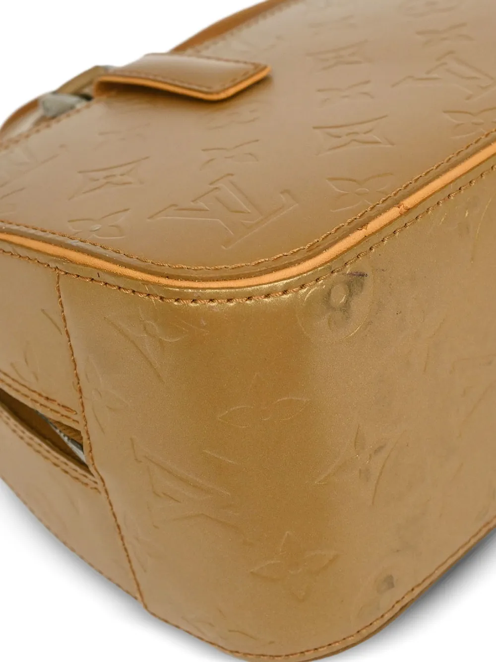 Louis Vuitton Pre-Owned 2003 MM Shelton shopper met monogram-reliëf Bruin