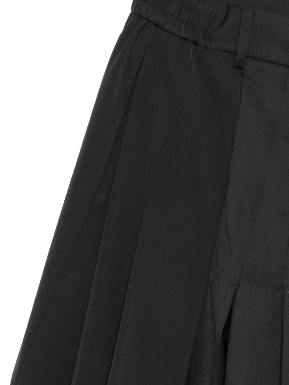  Feng Chen Wang Pleated Shorts - Black 