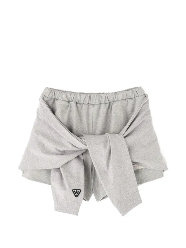 が*と様 Maison Mihara Yasuhiro ショートパンツ　ミハラヤ Maison MIHARA YASUHIRO ショートパンツ | グレー | FARFETCH JP