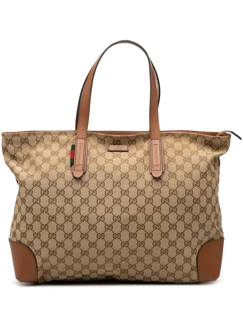 Gucci Pre-Owned 2000-2015 GG Canvas Web tote bag