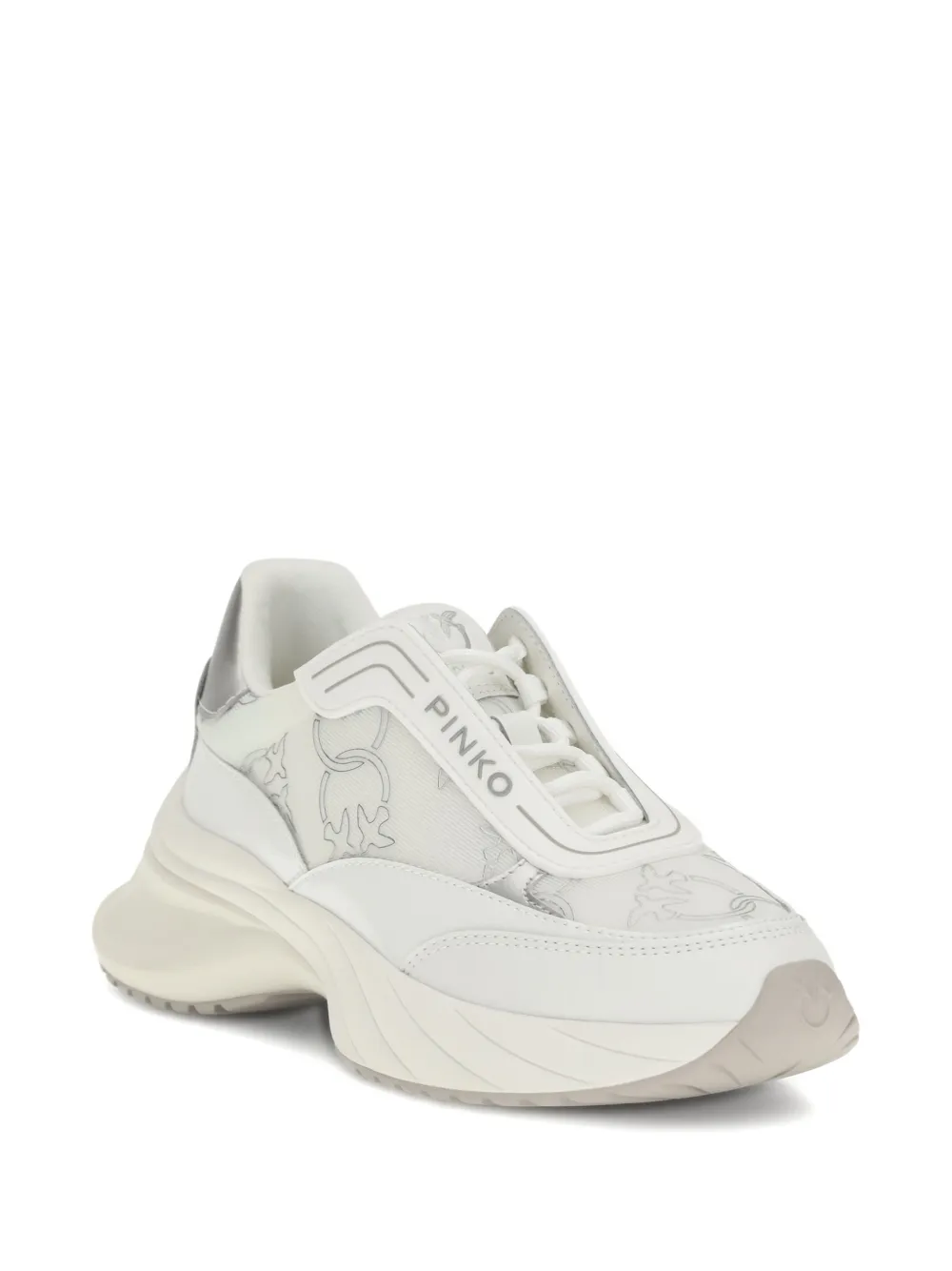 PINKO Ariel 19 sneakers met print Wit