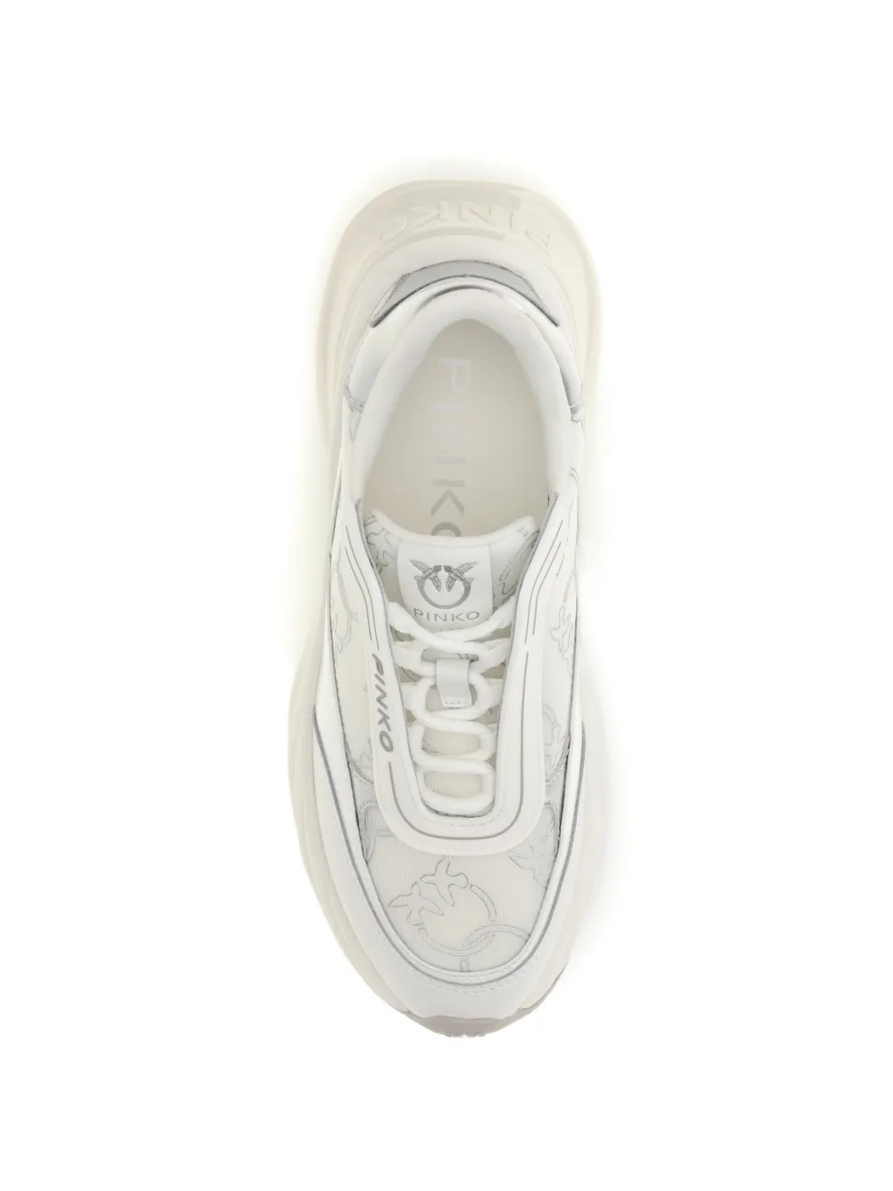 PINKO Ariel 19 sneakers met print Wit