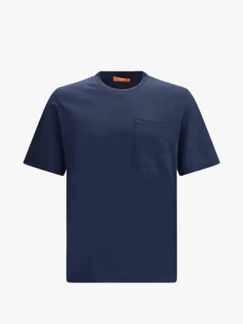 Cruna crew neck pocket T-shirt