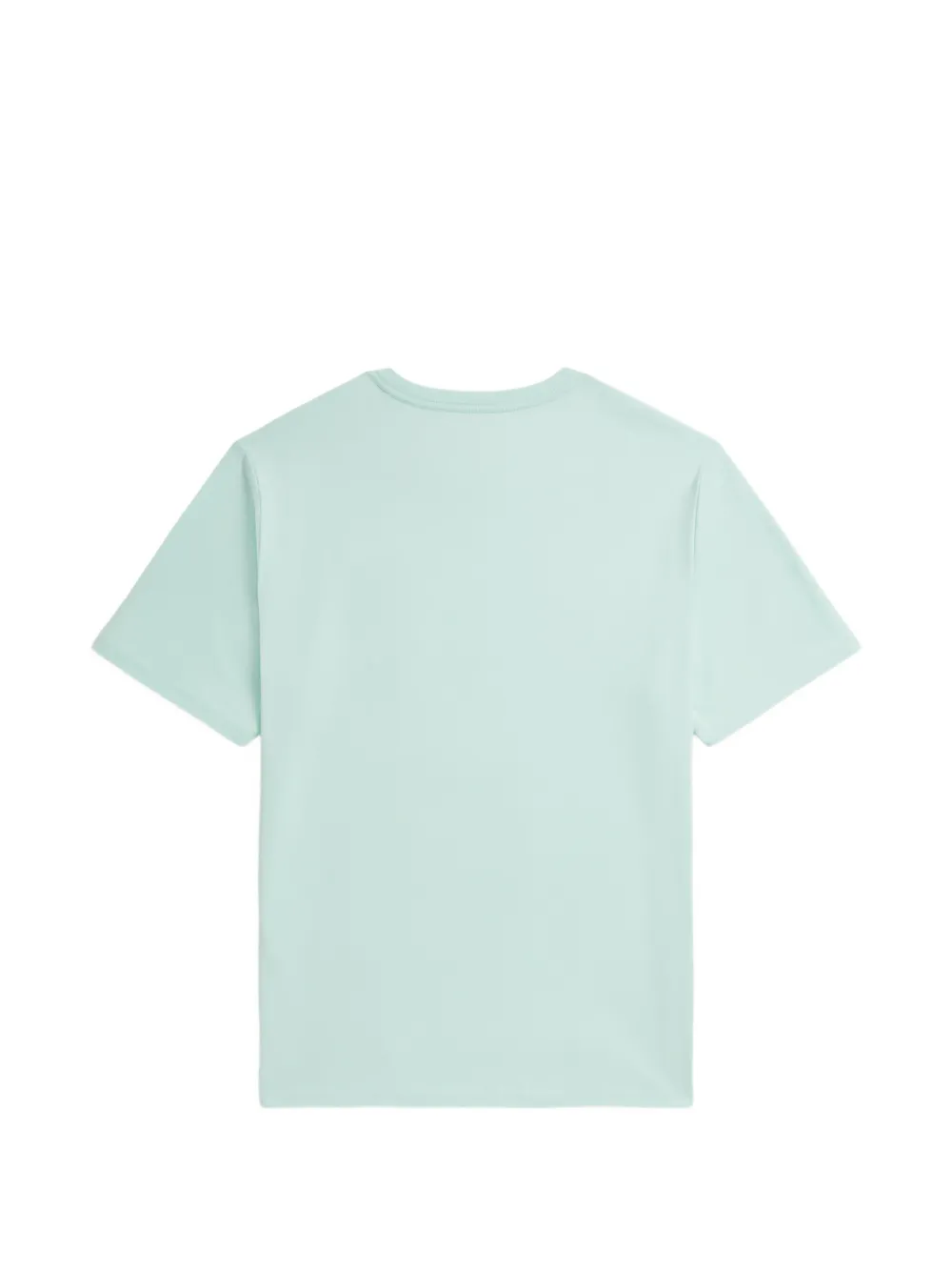 POLO RALPH LAUREN KIDS T-shirt met Polo Pony-borduurwerk en zak Blauw