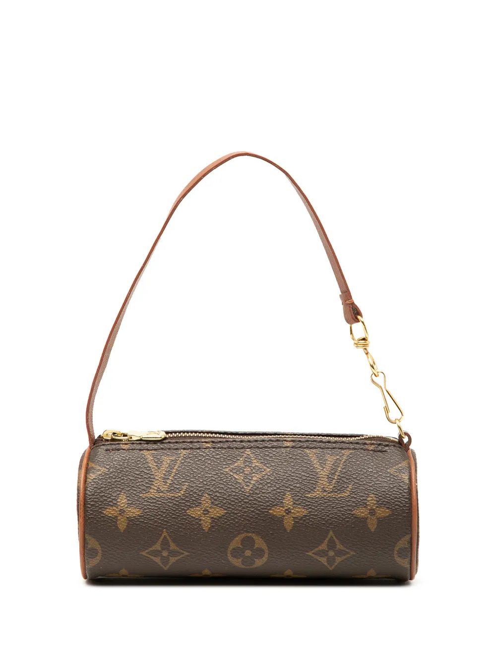 Louis Vuitton Pre-Owned Borsa a mano Papillon Pochette con monogramma 1992 - Marrone