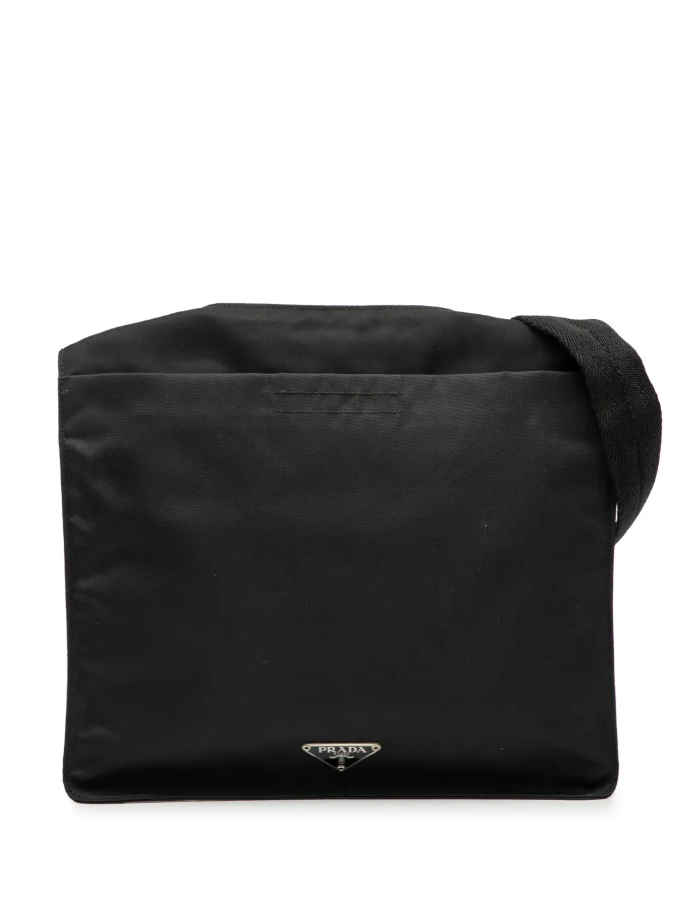 Prada Pre-Owned 2000-2013 Tessuto Zip Top crossbody bag - Nero