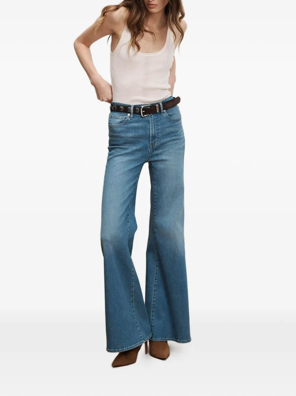 Veronica Beard Joplin flared jeans - Blauw